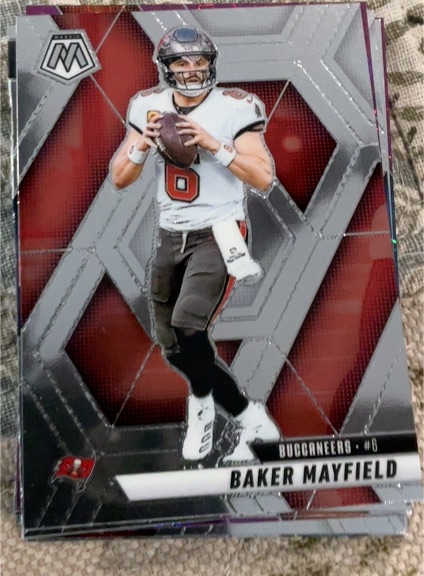 2025 Panini Mosaic #82 Baker Mayfield — front