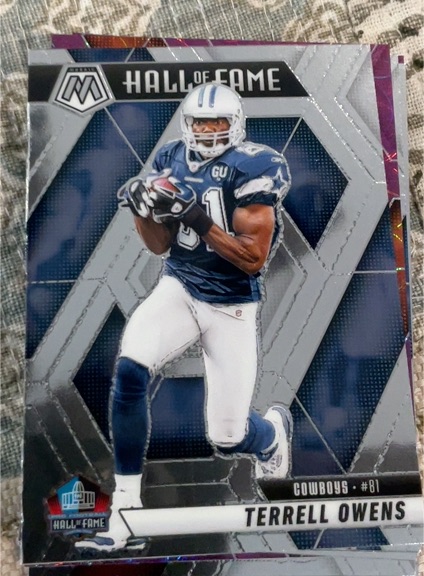 2025 Panini Mosaic #297 Terrell Owens — front