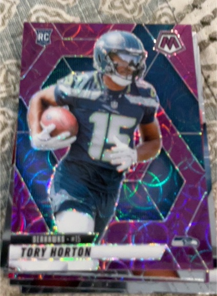 2025 Panini Mosaic #396 Tory Horton — front