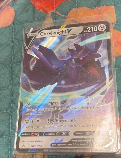 2021 Pokemon TCG Battle Styles #109 Corviknight V — front