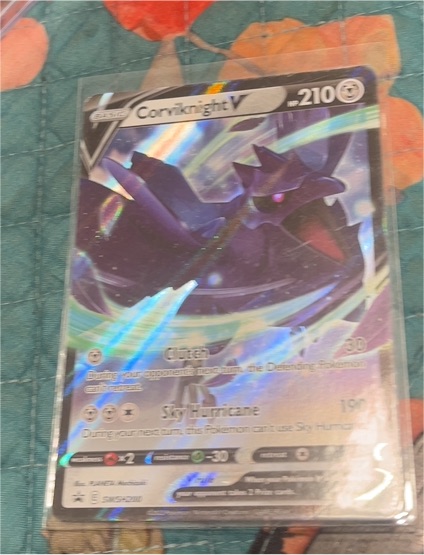 2022 Pokémon Sword & Shield #SWSH200 Corviknight V — front