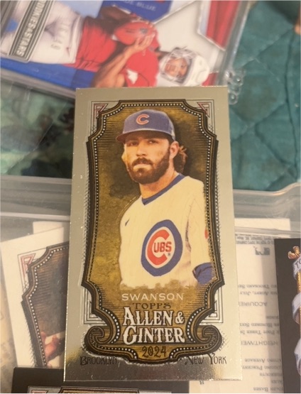 2024 Topps Allen & Ginter #10 Dansby Swanson — front