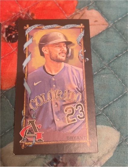 2023 Topps Allen & Ginter #180 Kris Bryant — front
