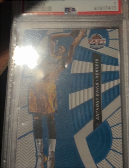 2012-13 Panini Past & Present Treads #23 Anthony Davis — front