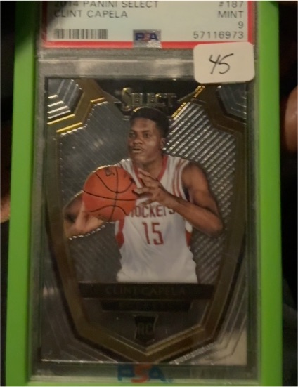 2014-15 Panini Select #187 Clint Capela — front