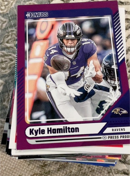 2024 Panini Donruss #54 Kyle Hamilton — front