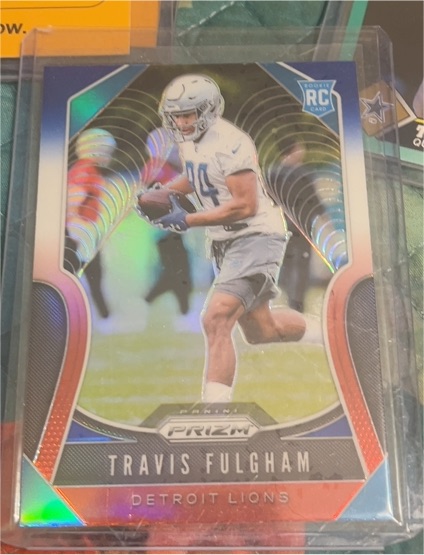 2019 Panini Prizm #359 Travis Fulgham — front