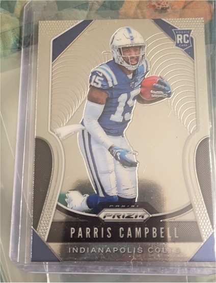 2019 Panini Prizm #347 Parris Campbell — front
