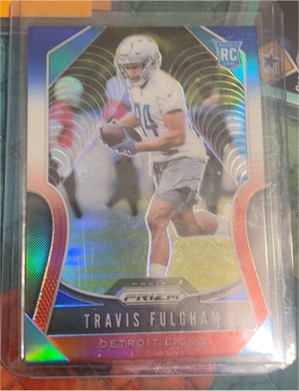 2019 Panini Prizm #359 Travis Fulgham — front