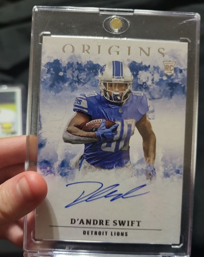 2020 Panini Origins #RA-DS D'Andre Swift — front