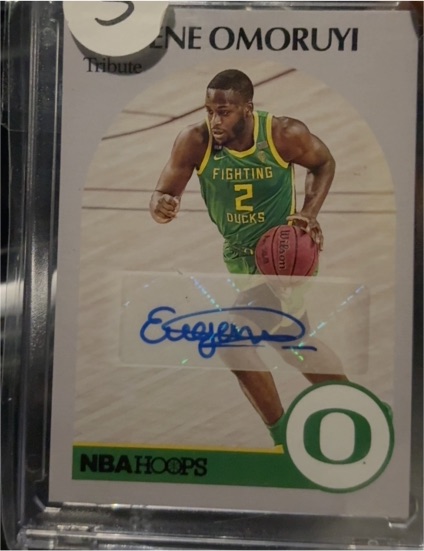 2021 Panini NBA Hoops Tribute Eugene Omoruyi #C-2 — front