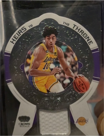 2022-23 Panini Crown Royale Heirs to the Throne Austin Reaves — front