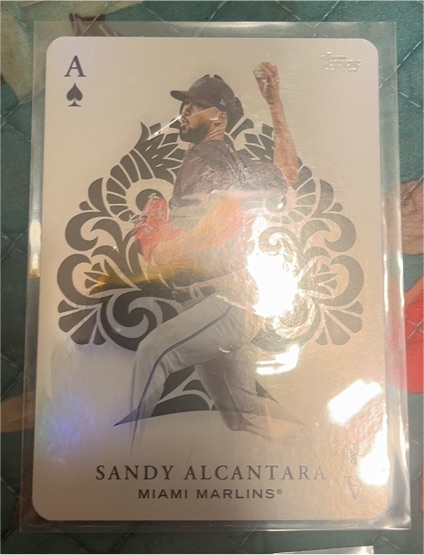 2023 Topps Series 1 All Aces #AA-17 Sandy Alcantara — front