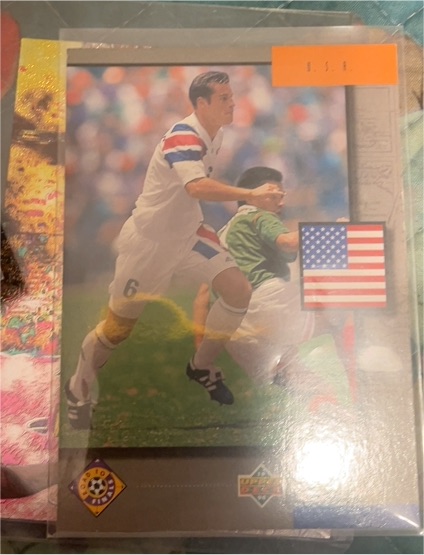 1994 Upper Deck USA #6 USA Soccer Player — front