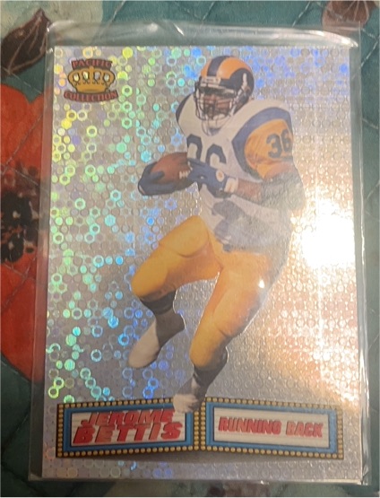 1994 Pacific Crown Collection Marquee Prisms #3 Jerome Bettis — front