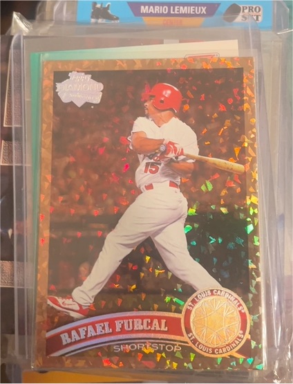 2011 Topps Diamond Anniversary Cognac #RAFU Rafael Furcal — front