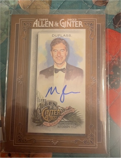 2022 Topps Allen & Ginter #MA-MDP Mark Duplass — front