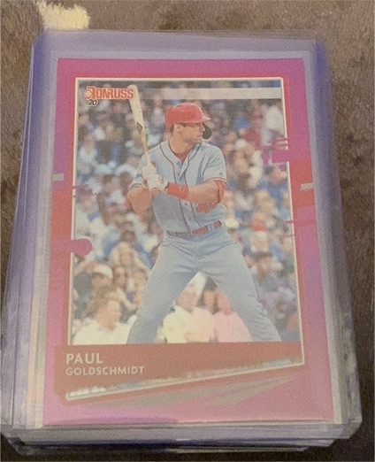 2020 Donruss #127 Paul Goldschmidt — front