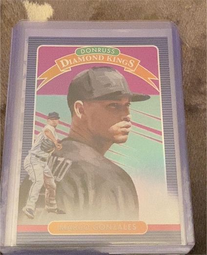 2020 Donruss Diamond Kings #22 Marco Gonzales — front