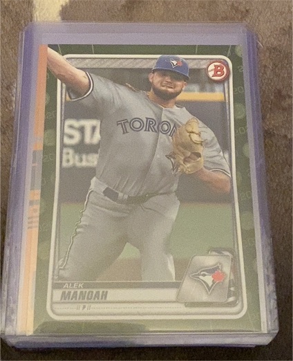 2020 Bowman Prospects #BP-149 Alek Manoah — front