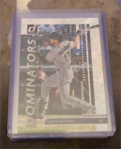 2020 Donruss Dominators #D-8 Austin Meadows — front