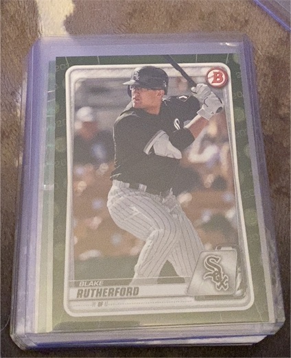 2020 Bowman #BP-13 Blake Rutherford — front