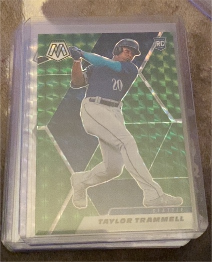2021 Panini Mosaic #282 Taylor Trammell — front