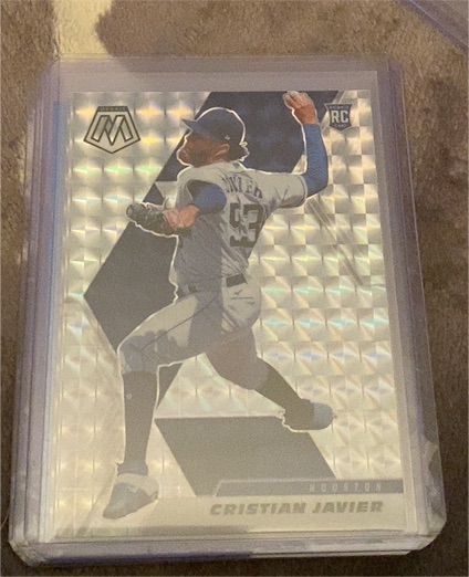 2021 Panini Mosaic #289 Cristian Javier — front