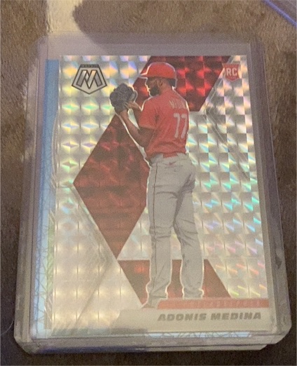 2021 Panini Mosaic #231 Adonis Medina RC — front