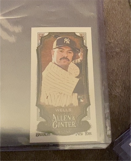 2024 Topps Allen & Ginter #53 Austin Wells Mini — front