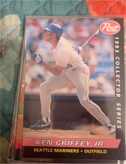 1993 Post Cereal #7 Ken Griffey Jr. — front