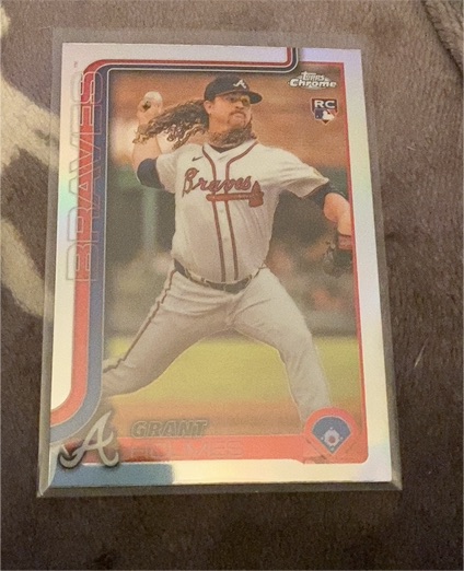 2025 Topps Chrome #169 Grant Holmes — front