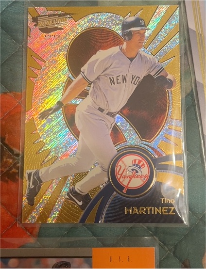 1999 Pacific Revolution #97 Tino Martinez — front