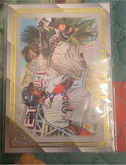 2020 Topps Gallery Master and Apprentice Fernando Tatís Jr., Tony Gwynn #MA-7 — front