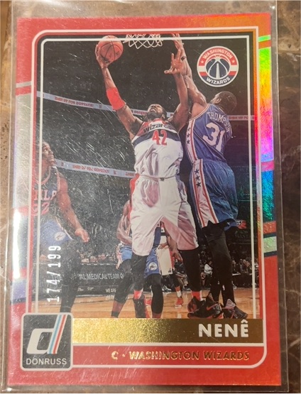 2015 Donruss #29 Nenê — front