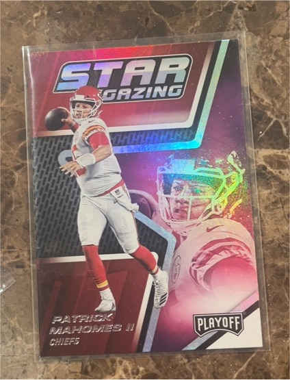 2019 Panini Playoff Star Gazing #1 Patrick Mahomes II — front