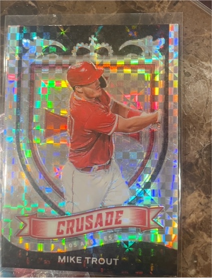 2021 Panini Chronicles Crusade #19 Mike Trout — front
