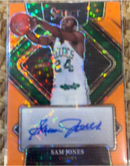 2021-22 Panini Select # Sam Jones — front