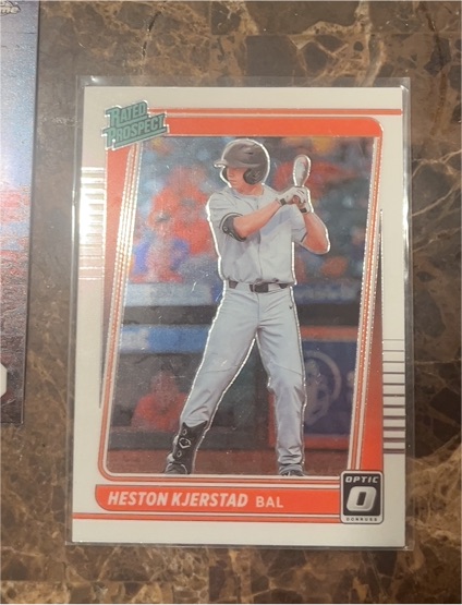 2021 Donruss Optic Rated Prospect #RP15 Heston Kjerstad — front