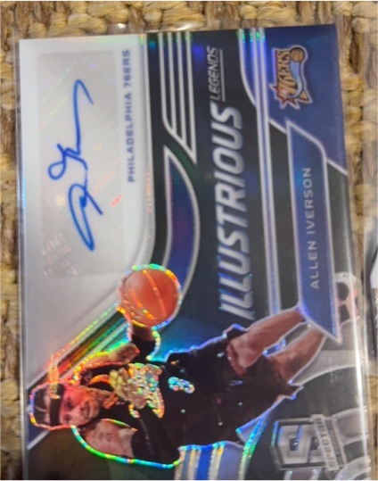 2020-21 Panini Spectra #IL-AIV Allen Iverson — front