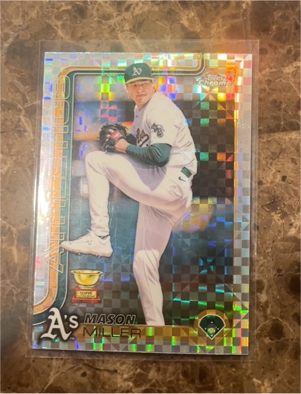 2025 Topps Chrome #142 Mason Miller — front