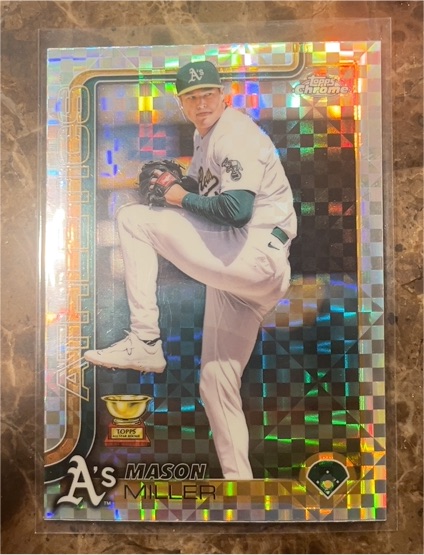 2025 Topps Chrome #142 Mason Miller — front