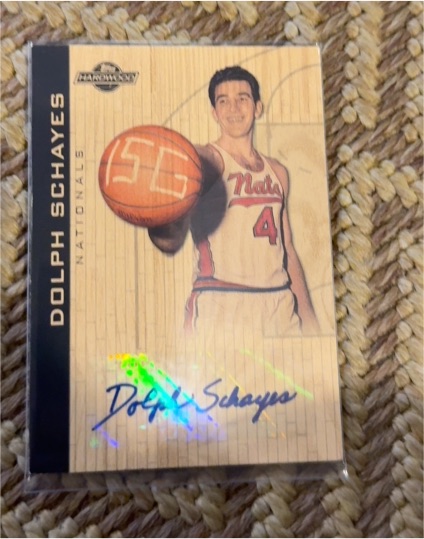 2008-09 Topps Hardwood #SG Dolph Schayes — front