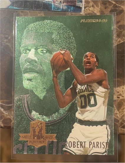 1994 Fleer Career Achievement Award #4 Robert Parish — front