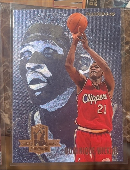 1994-95 Fleer Career Achievement Award #6 Dominique Wilkins — front