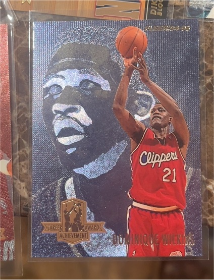 1994-95 Fleer #6 Dominique Wilkins Career Achievement Awards — front
