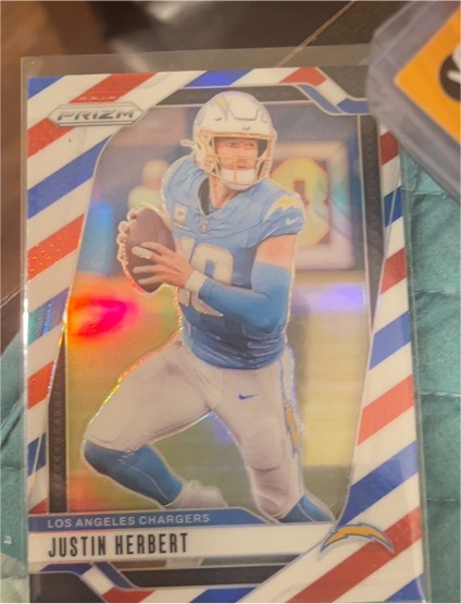 2024 Panini Prizm #157 Justin Herbert — front