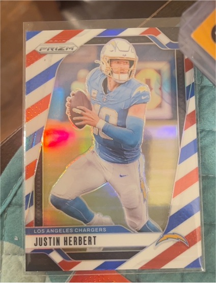 2024 Panini Prizm #157 Justin Herbert — front