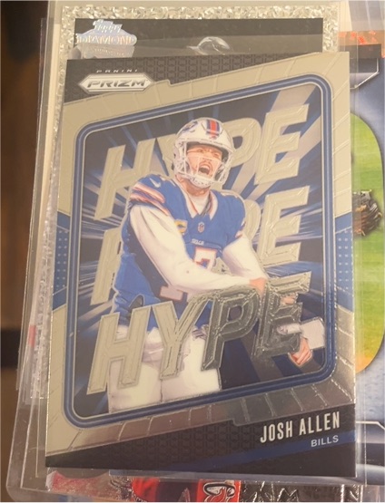 2024 Panini Prizm #13 Josh Allen Hype — front