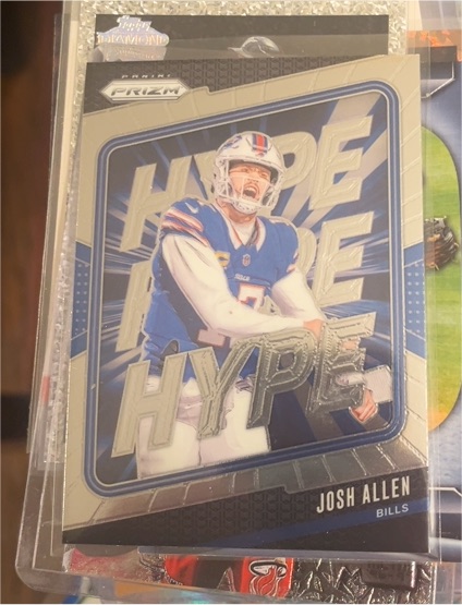 2024 Panini Prizm #13 Josh Allen Hype — front